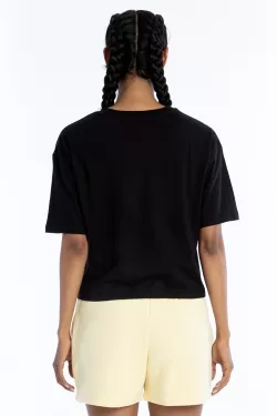 New Balance Siyah Kadın Tshirt WNT1204-BK