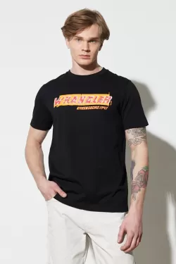 Wrangler Siyah Erkek Tshirt W231257001