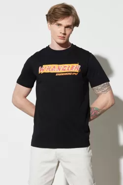 Wrangler Siyah Erkek Tshirt W231257001