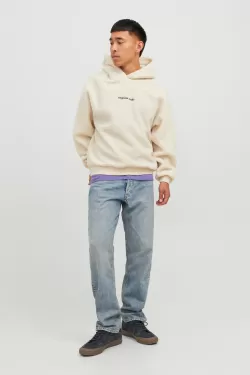 Jack & Jones Oatmeal Erkek Sweat 12249364
