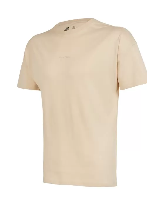 New Balance Ekru Unisex Tshirt UNT1366-MOP